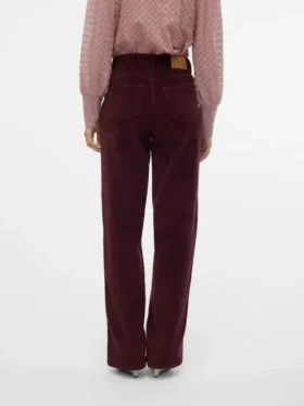 Vmtessa High Rise Wide Fit Corduroy Jeans