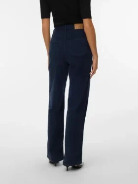Vmtessa High Rise Wide Fit Corduroy Jeans