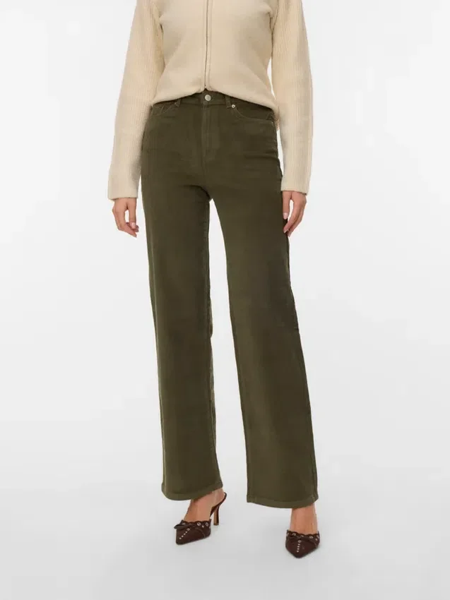 Vmtessa High Rise Wide Fit Corduroy Jeans Vmtessa High Rise Wide Fit Corduroy Jeans