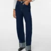 Vmtessa High Rise Wide Fit – Cropped Jeans