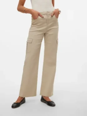 Vmtessa High Rise Wide Fit Jeans