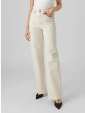 Vmtessa High Rise Wide Fit Jeans