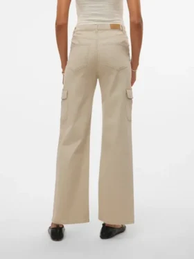 Vmtessa High Rise Wide Fit Jeans