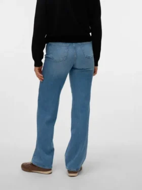 Vmtessa High Rise Wide Fit Jeans