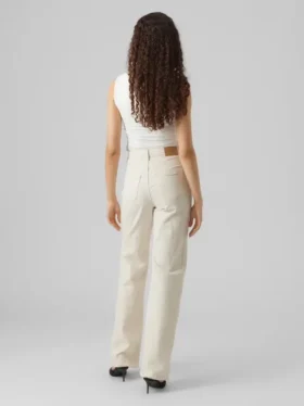 Vmtessa High Rise Wide Fit Jeans