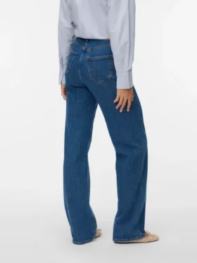 Vmtessa High Rise Wide Fit Jeans