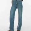 Vmtessa High Rise Wide Fit Jeans