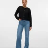 Vmtessa High Rise Wide Fit Jeans