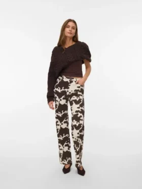 Vmtessa High Rise Wide Leg Fit Jeans