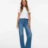 Vmtessa High Rise Wide Leg Fit Jeans