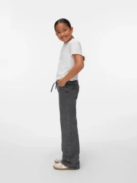Vmtessa High Rise Wide Leg Fit Jeans