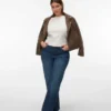 Vmtessa High Rise Wide Leg Fit Jeans