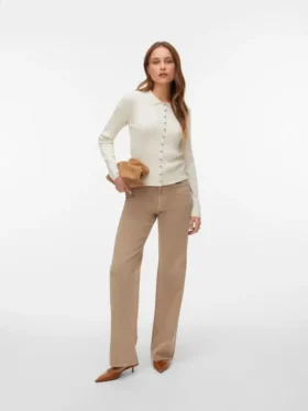 Vmtessa High Rise Wide Leg Fit Jeans