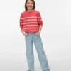 Vmtessa High Rise Wide Leg Fit Jeans