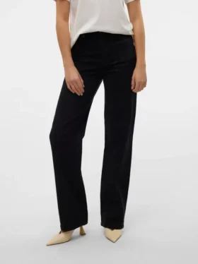 Vmtessa High Rise Wide Leg Fit Jeans