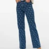 Vmtessa High Rise Wide Leg Fit Jeans