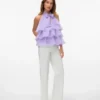 Vmtessa High Rise Wide Leg Fit Jeans