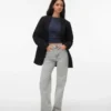 Vmtessa High Rise Wide Leg Fit Jeans