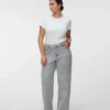 Vmtessa High Rise Wide Leg Fit Jeans