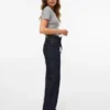 Vmtessa High Rise Wide Leg Fit Jeans