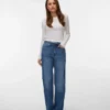 Vmtessa High Rise Wide Leg Fit Jeans