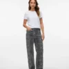 Vmtessa High Rise Wide Leg Fit Jeans
