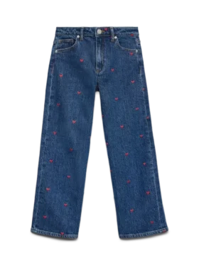 Vmtessa High Rise Wide Leg Fit Jeans