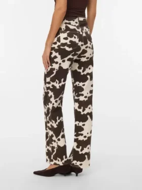 Vmtessa High Rise Wide Leg Fit Jeans