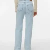 Vmtessa High Rise Wide Leg Fit Jeans