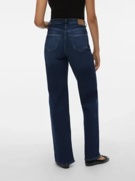Vmtessa High Rise Wide Leg Fit Jeans