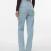 Vmtessa High Rise Wide Leg Fit Jeans