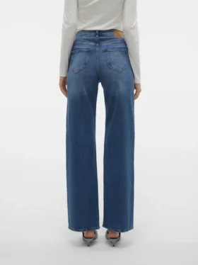 Vmtessa High Rise Wide Leg Fit Jeans