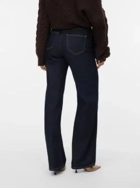 Vmtessa High Rise Wide Leg Fit Jeans
