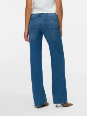 Vmtessa High Rise Wide Leg Fit Jeans