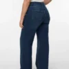 Vmtessa High Rise Wide Leg Fit Jeans