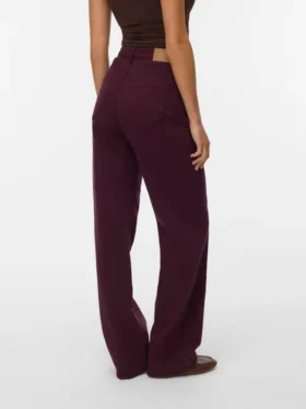 Vmtessa High Rise Wide Leg Fit Jeans