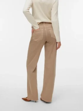 Vmtessa High Rise Wide Leg Fit Jeans
