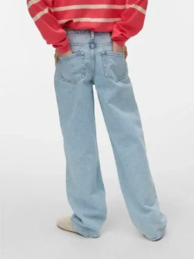 Vmtessa High Rise Wide Leg Fit Jeans