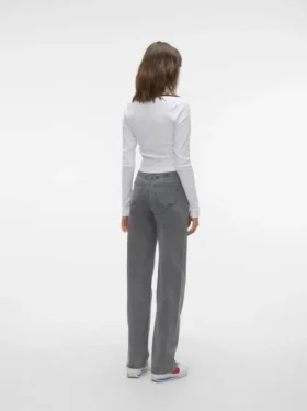 Vmtessa High Rise Wide Leg Fit Jeans