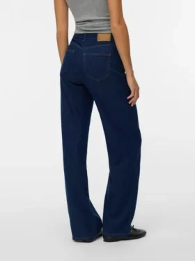 Vmtessa High Rise Wide Leg Fit Jeans