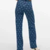 Vmtessa High Rise Wide Leg Fit Jeans