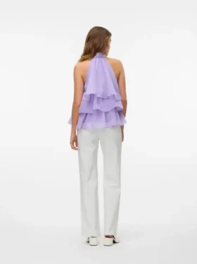 Vmtessa High Rise Wide Leg Fit Jeans
