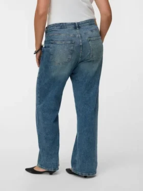 Vmtessa High Rise Wide Leg Fit Jeans