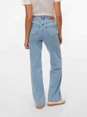 Vmtessa High Rise Wide Leg Fit Jeans