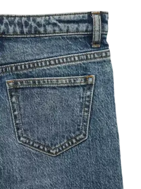 Vmtessa High Rise Wide Leg Fit Jeans