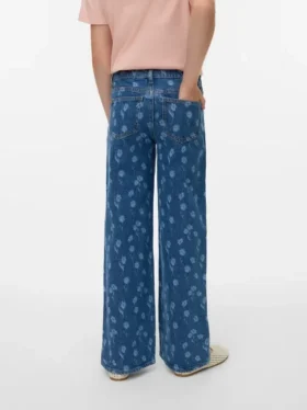 Vmtessa High Rise Wide Leg Fit Jeans
