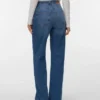 Vmtessa High Rise Wide Leg Fit Jeans