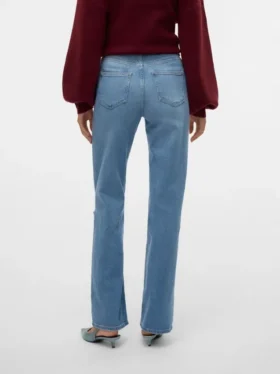 Vmtessa High Rise Wide Leg Fit Jeans