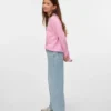 Vmtessa High Rise Wide Leg Fit Jeans