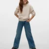 Vmtessa High Rise Wide Leg Fit Jeans